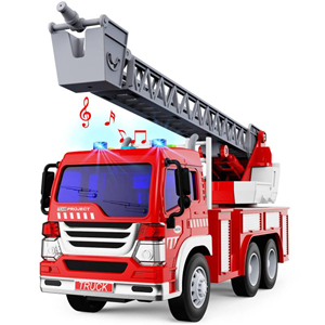 ماشین جرثقیل آتش نشانی اسباب بازی موزیکال 1:16 FIREFIGHTER_اسباب بازی